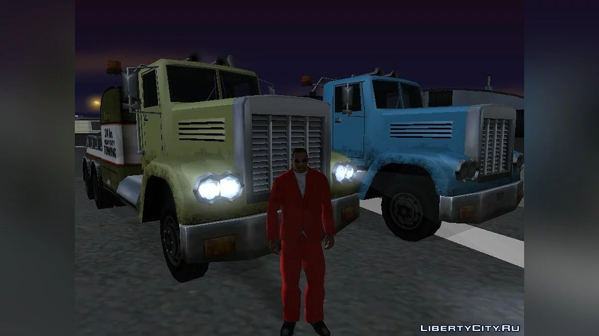 LQ Heavy wrecker (Большой эвакуатор) / GTA San Andreas