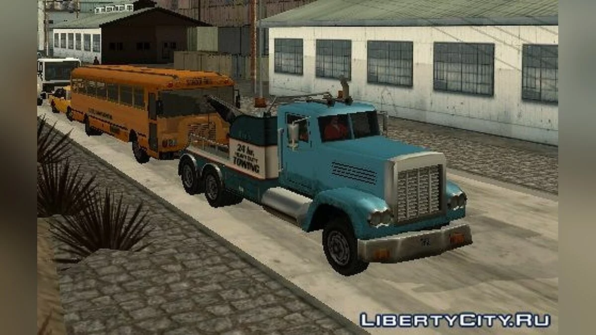 LQ Heavy wrecker (Большой эвакуатор) / GTA San Andreas
