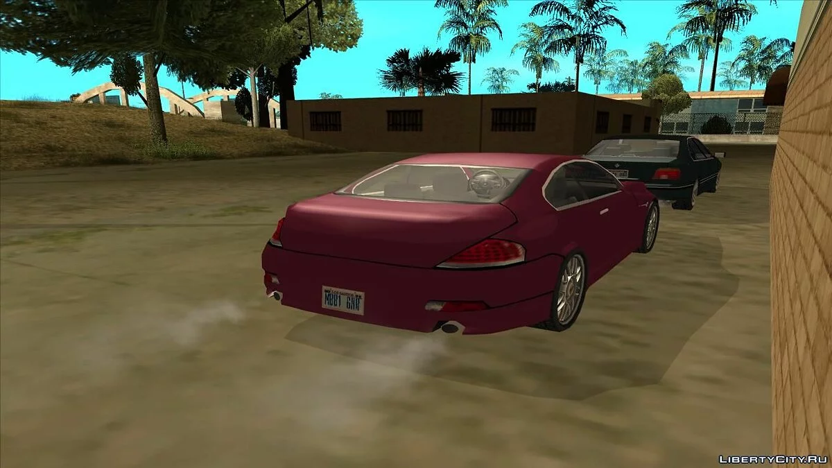 BMW 6 Low Poly / GTA San Andreas