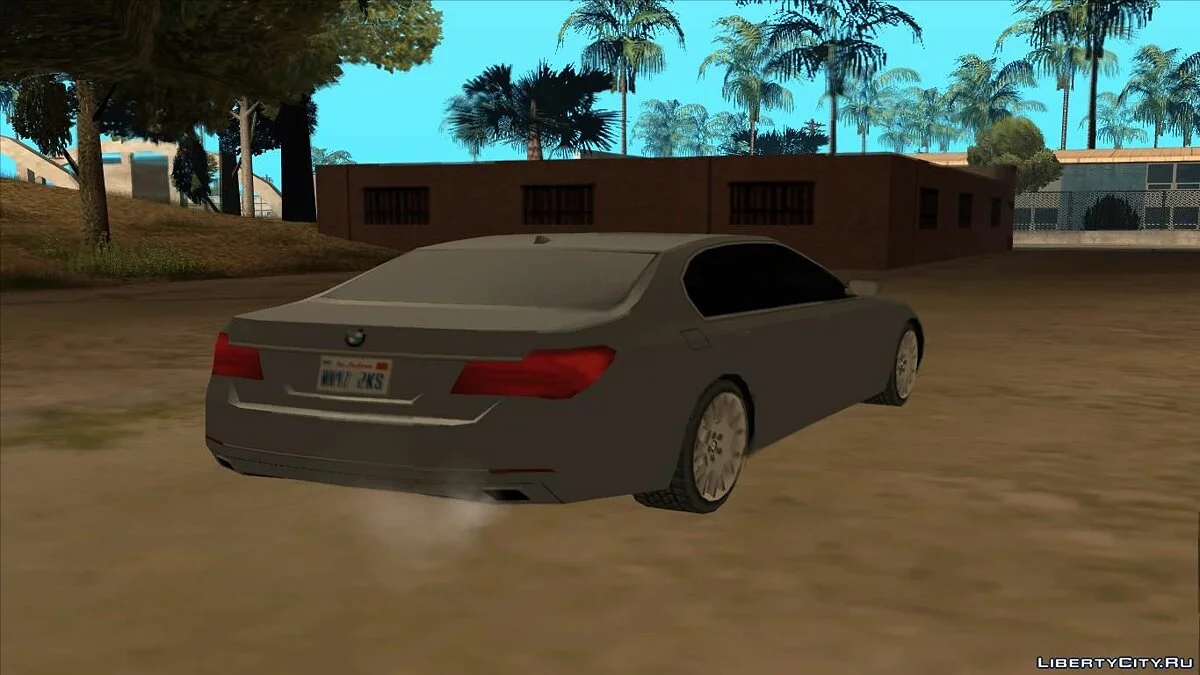 BMW Série 7 F01 Low Poly / GTA San Andreas