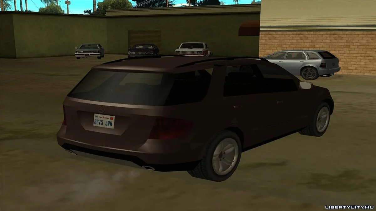 Mercedes-Benz ML63 Низькополігональний / GTA San Andreas