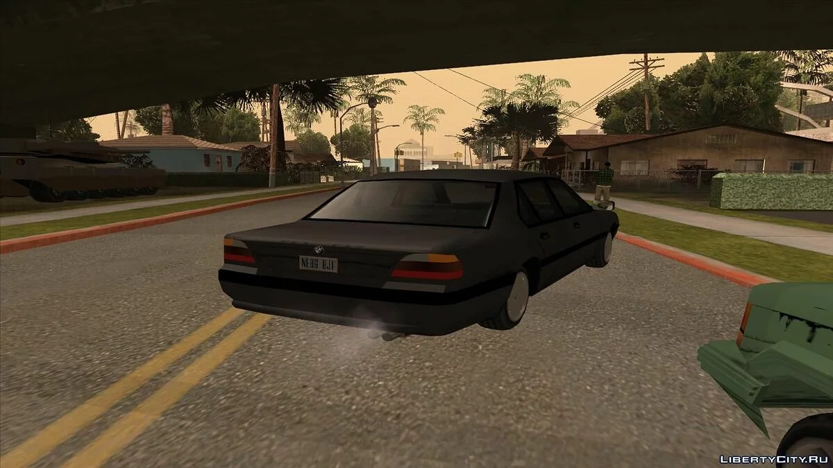 BMW 7-серія (E38) Низькополігональне / GTA San Andreas