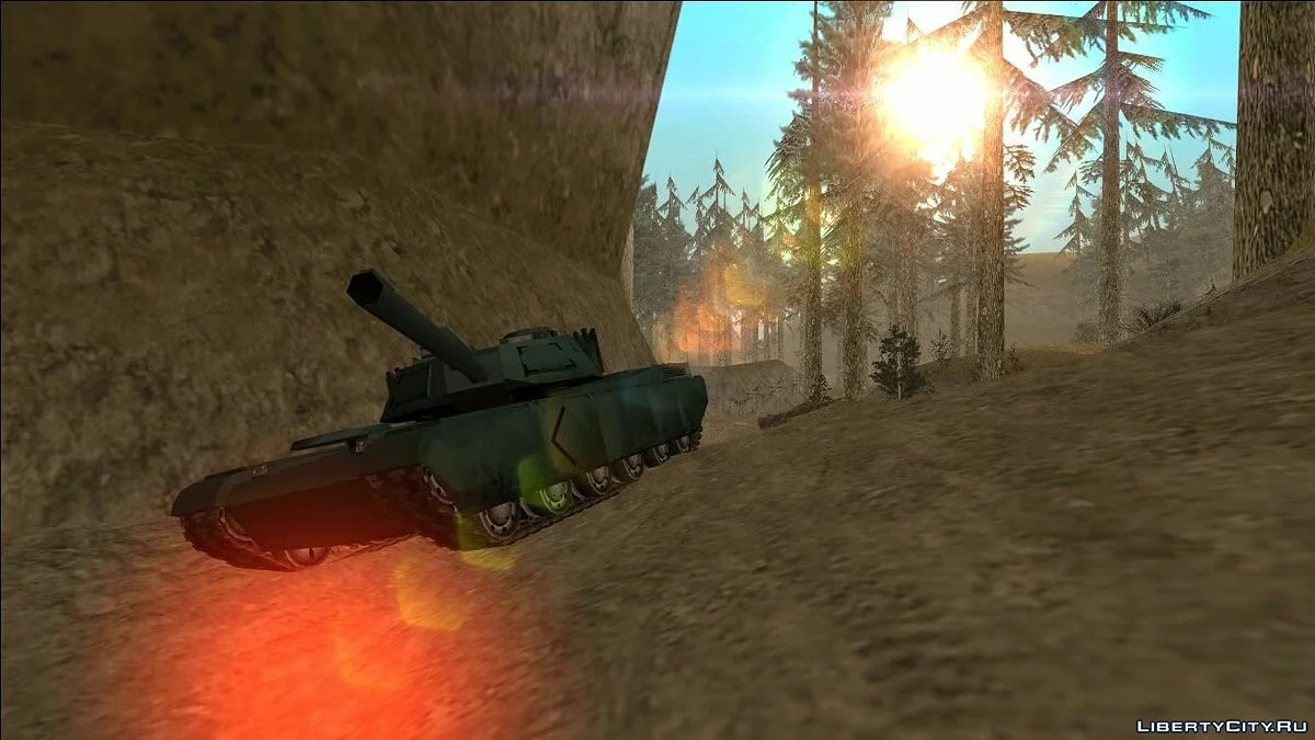 M1A2 Abrams у стилі SA / GTA San Andreas