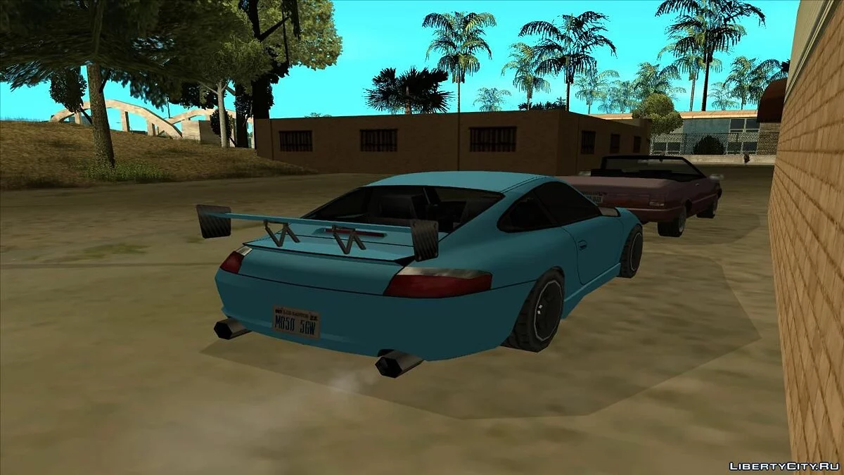 Porsche 911 GT3 2010 Low Poly / GTA San Andreas