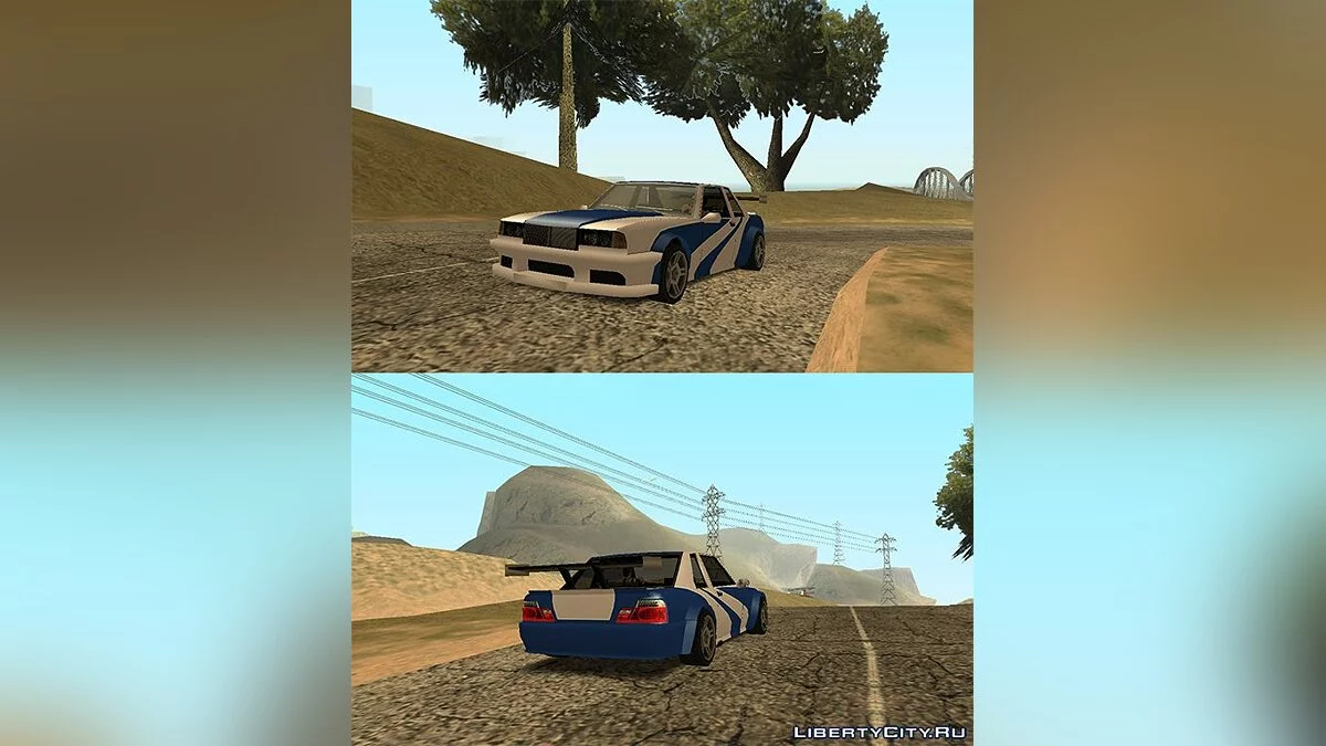 Vincent M3 GTR (Replacement for Elegy) / GTA San Andreas