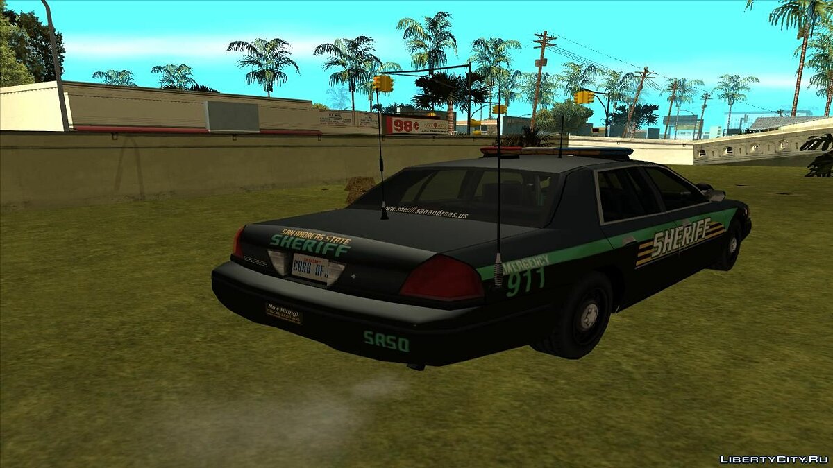 Download Ford Crown Victoria SA State Sheriff for GTA San Andreas 