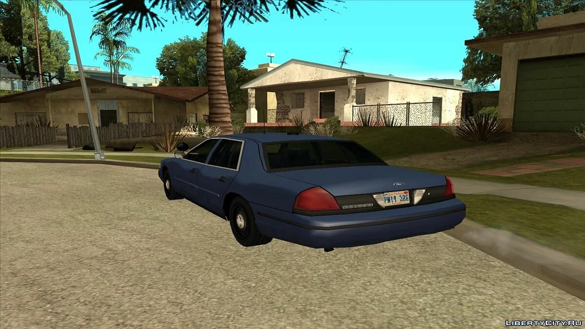 Форд Краун Вікторія Без Маркування / GTA San Andreas