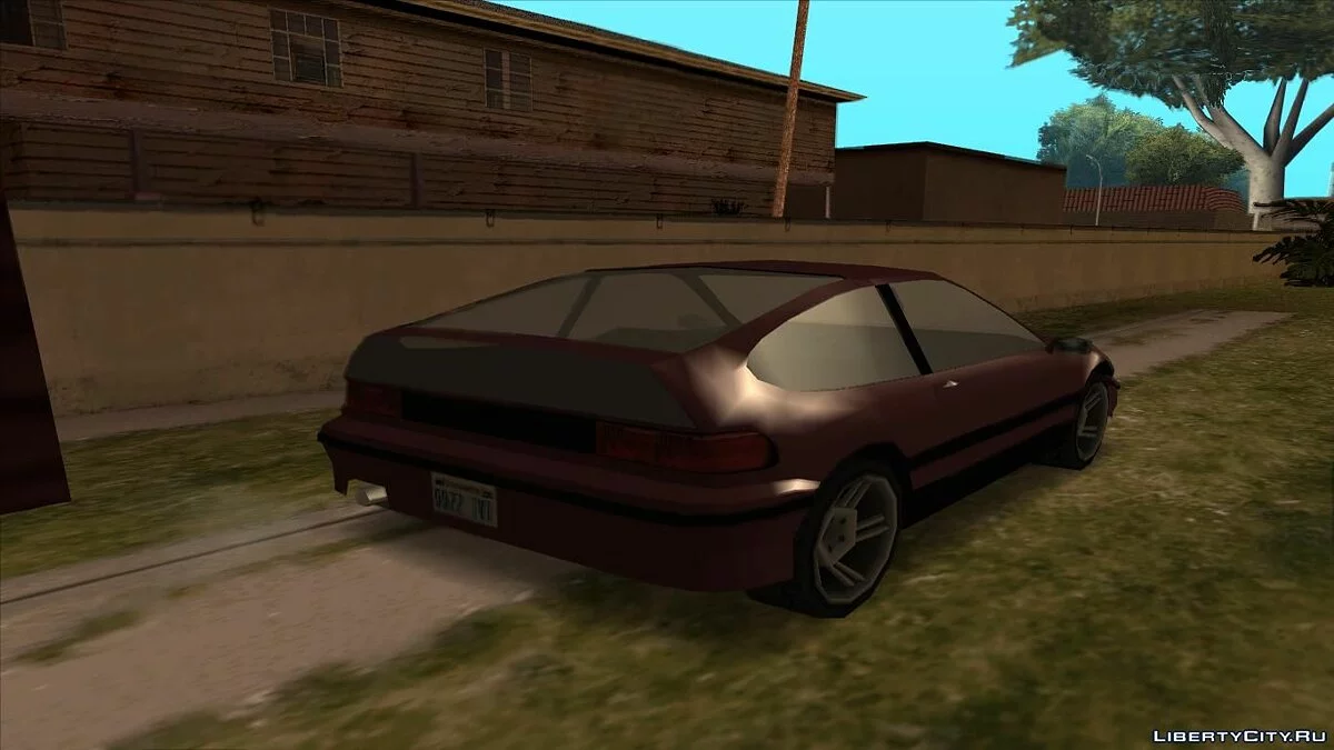 Honda CRX Low Poly / GTA San Andreas