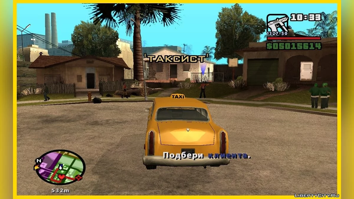 Kaufman Cab [Style SA] / GTA San Andreas