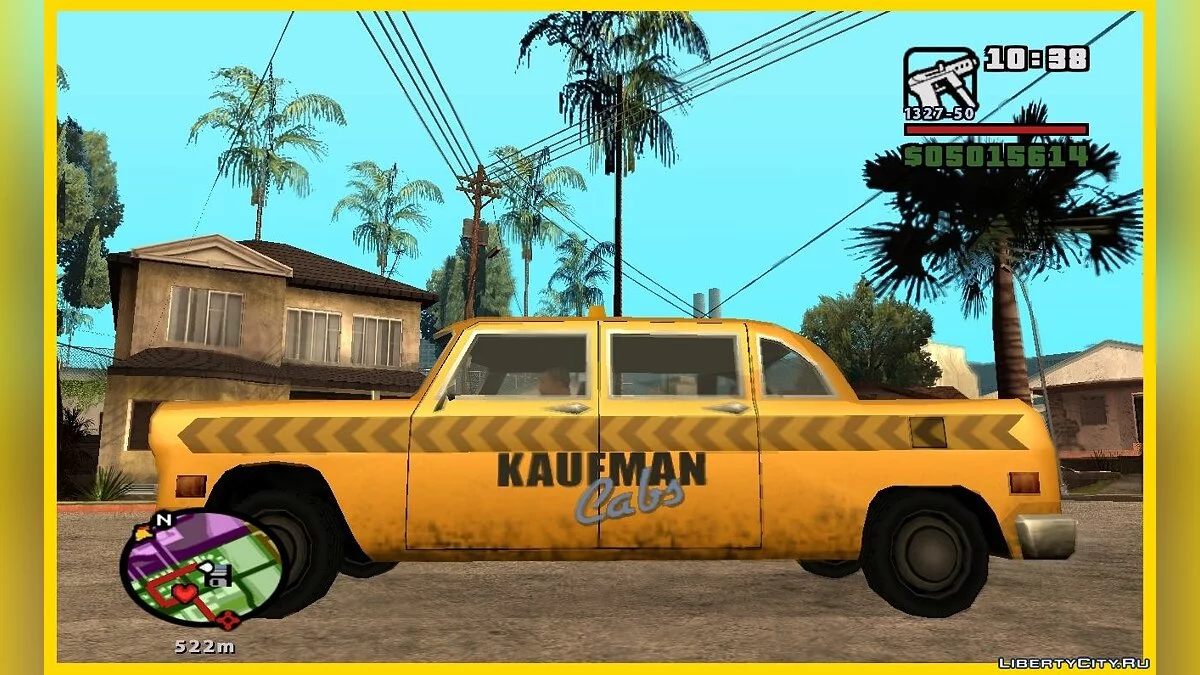 Kaufman Cab [Style SA] / GTA San Andreas