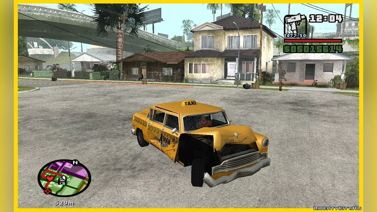 Kaufman Cab [Style SA] / GTA San Andreas