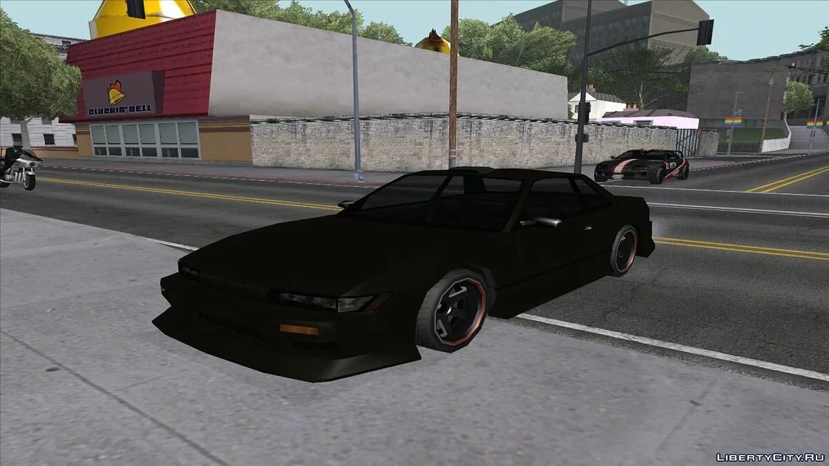 Ніссан Сільвія S13 Ловполі SA Styled / GTA San Andreas