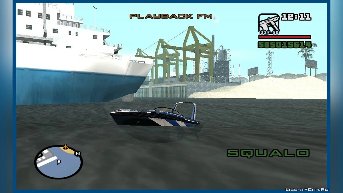 Squalo з спойлером / GTA San Andreas