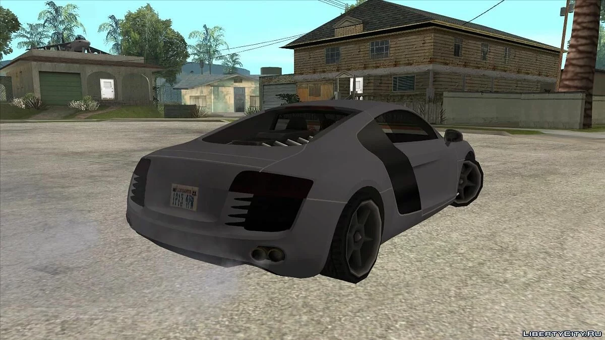 Audi R8 Low Poly / GTA San Andreas