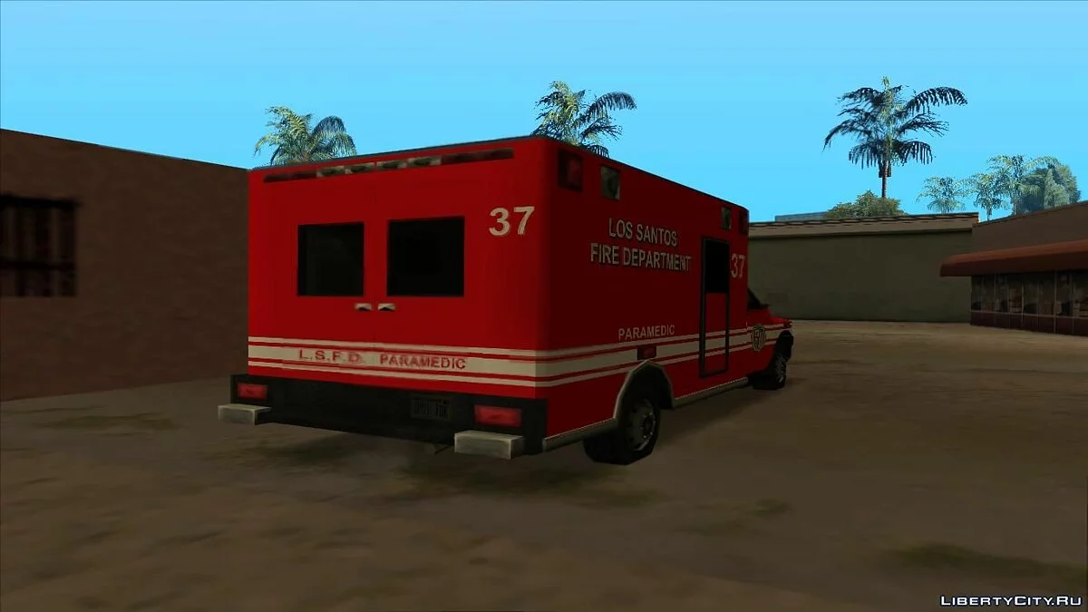 Dodge Ram Ambulance LQ / GTA San Andreas