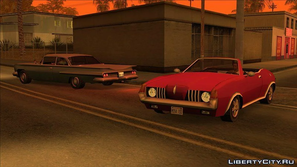 GTA LCS Hellenbach GT - стиль SA / GTA San Andreas