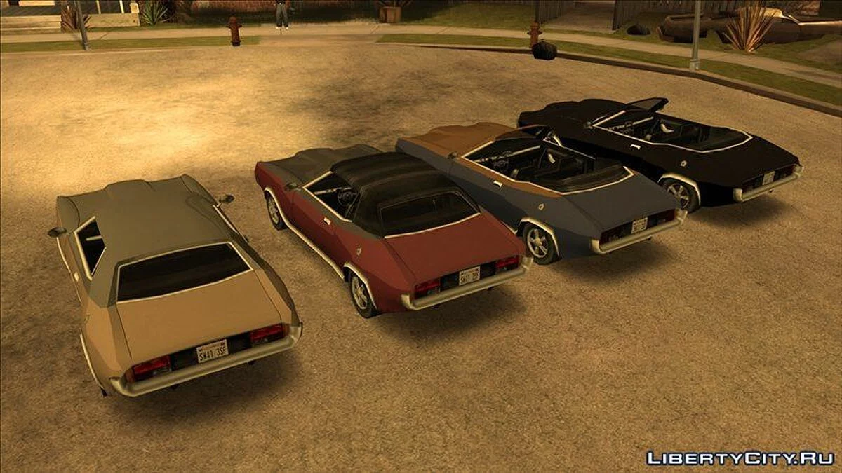 GTA LCS Hellenbach GT - стиль SA / GTA San Andreas