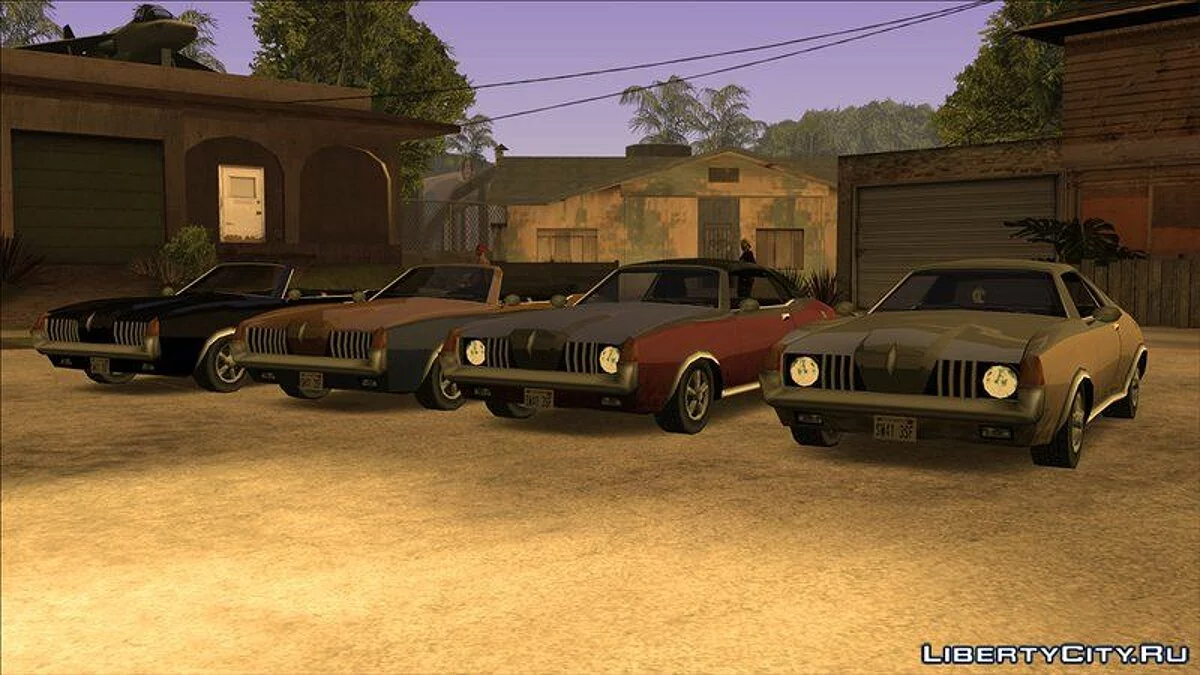 GTA LCS Hellenbach GT - стиль SA / GTA San Andreas