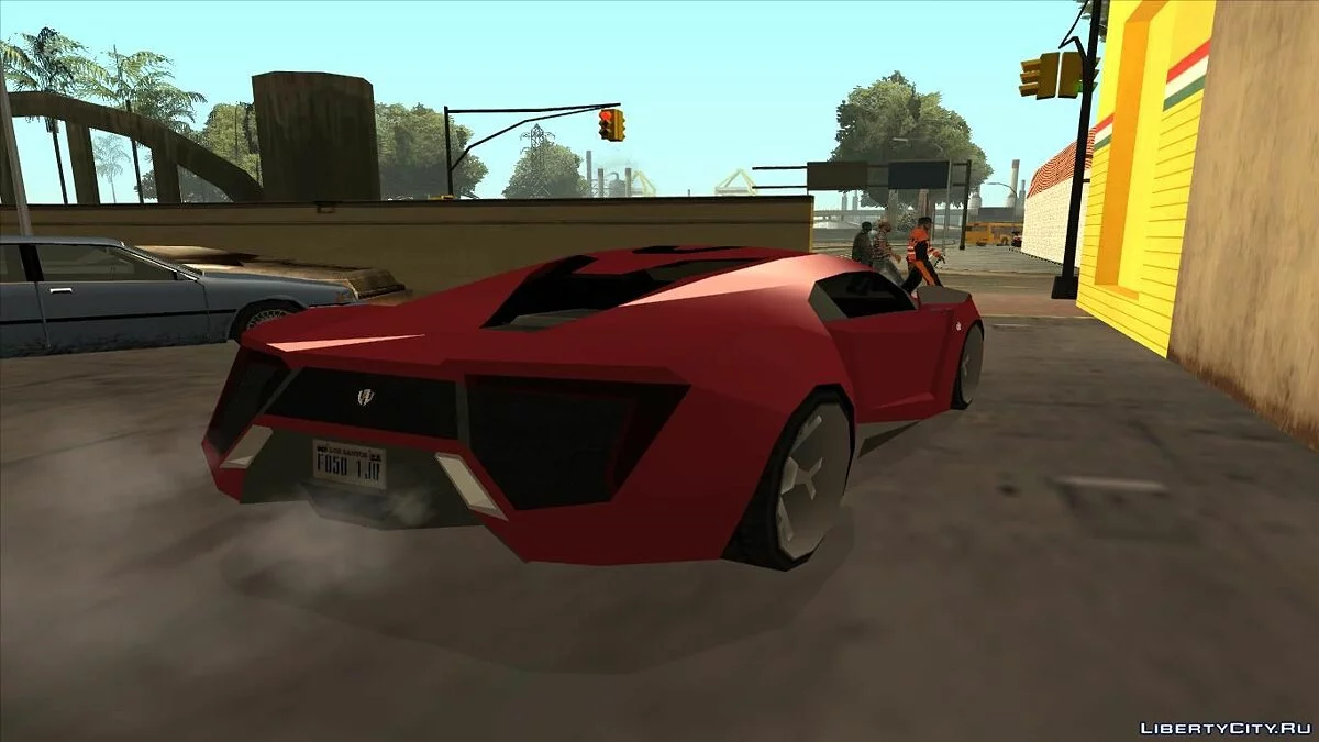 W Motors Lykan Hypersport в стилі SA / GTA San Andreas
