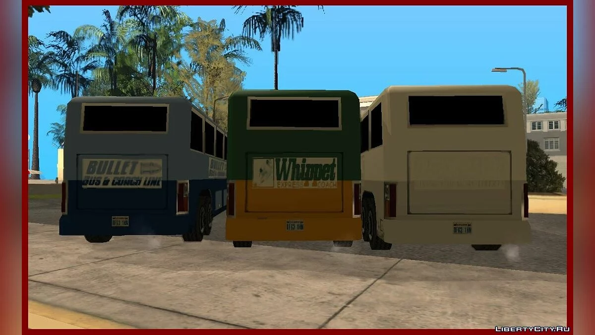 حافلة Coach من GTA 3 / جي تي إيه سان أندرياس