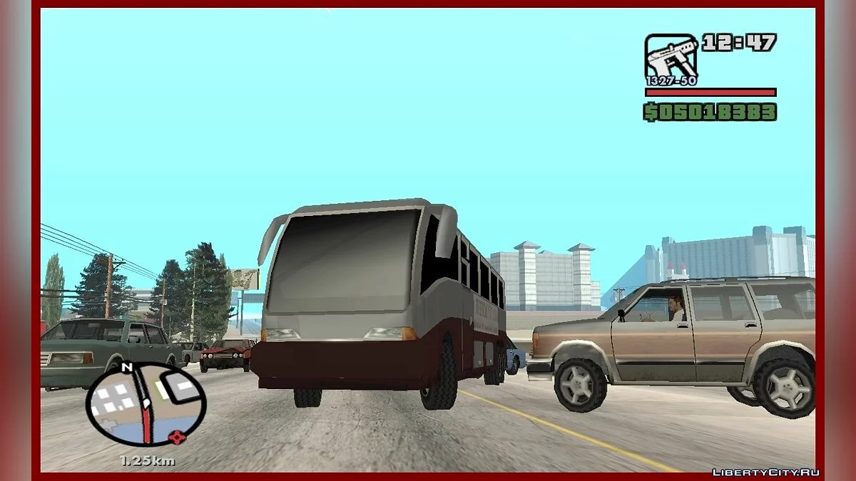 حافلة Coach من GTA 3 / جي تي إيه سان أندرياس