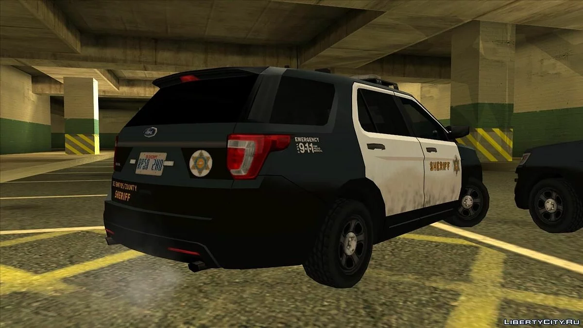Ford Поліцейський Інтерсептор Утиліта 2017 / GTA San Andreas