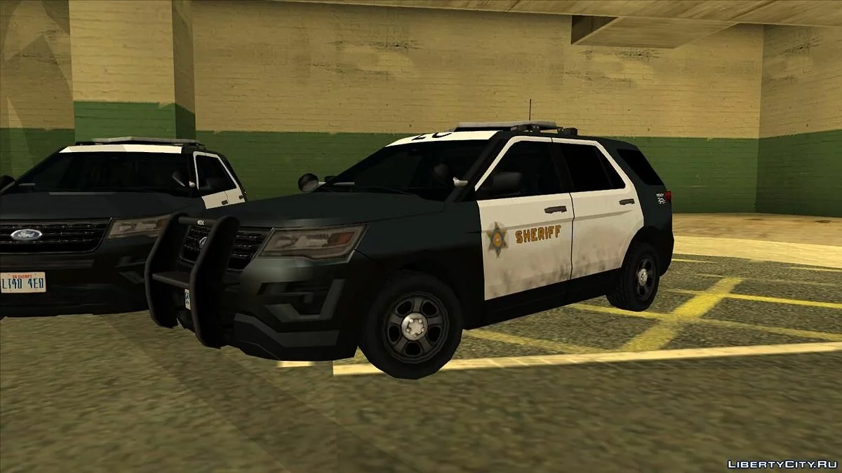 Ford Поліцейський Інтерсептор Утиліта 2017 / GTA San Andreas