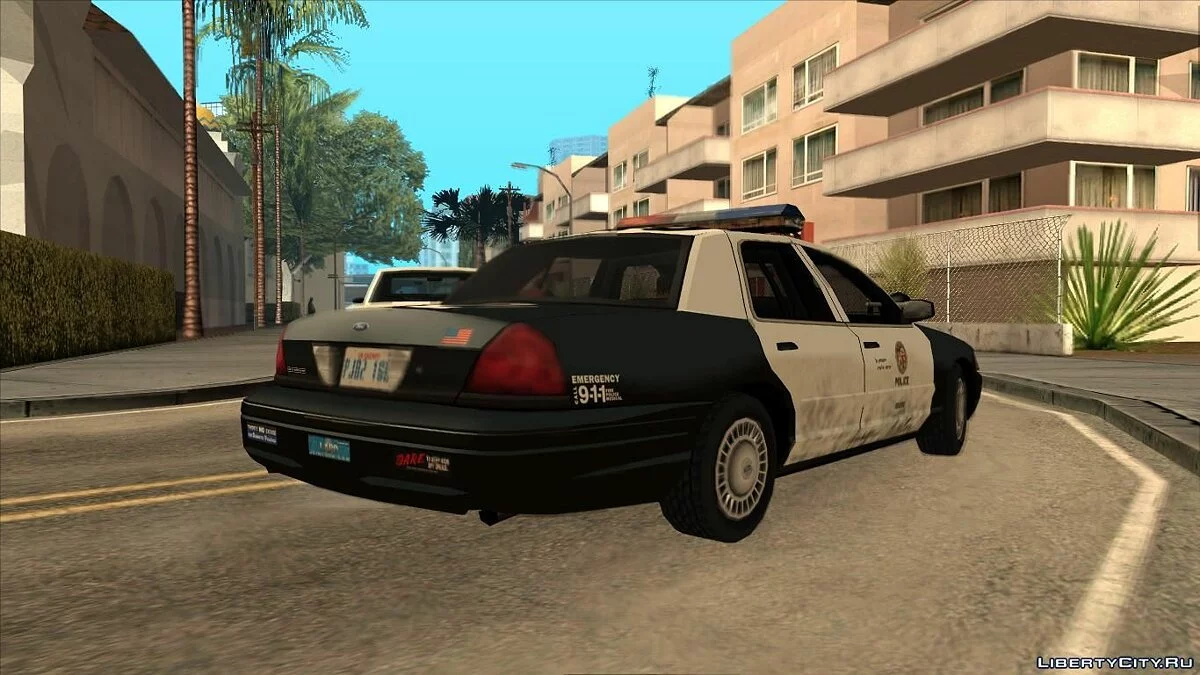 Ретро LSPD Ford Crown Victoria Поліцейський Інтерсептор / GTA San Andreas