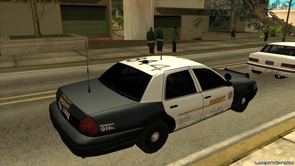Ретро LSSD Ford Crown Victoria Поліцейський Інтерсептор / GTA San Andreas