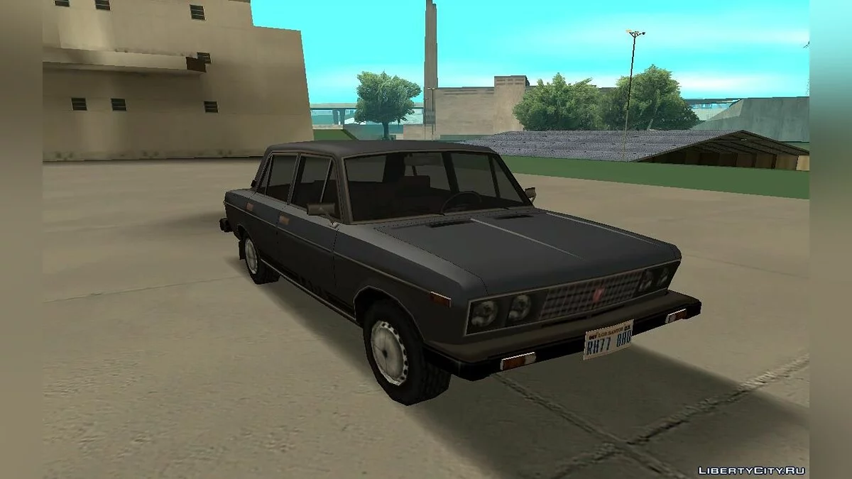 VAZ-2106-041 / LADA 1600 (baixo polígono, estilo SA) / GTA San Andreas