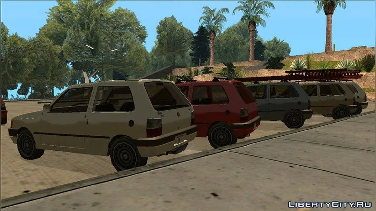 Fiat Uno Mille Fire 2012/2013 - SA-Stil / GTA San Andreas
