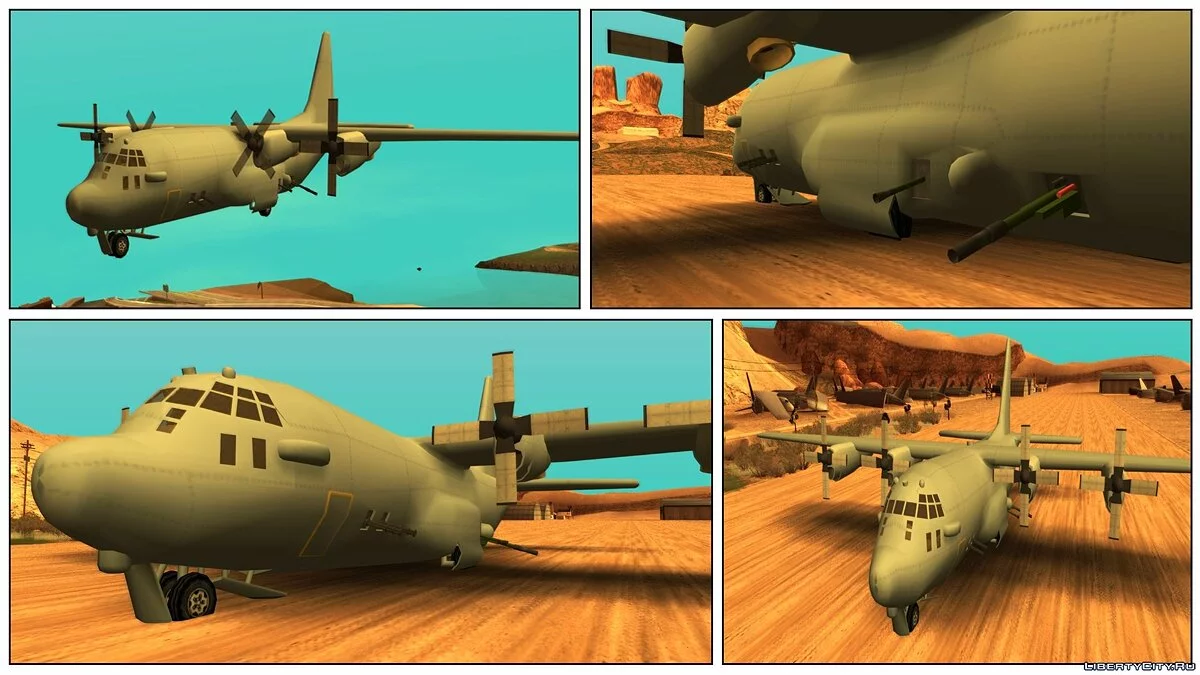 AC-130 / GTA San Andreas