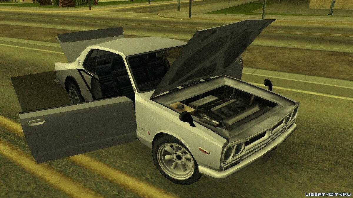 Nissan skyline 2000gt r в gta 5 фото 66