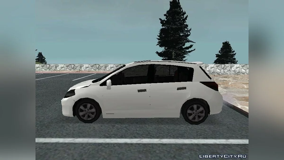 Nissan Versa (Tiida) SA Style / GTA San Andreas