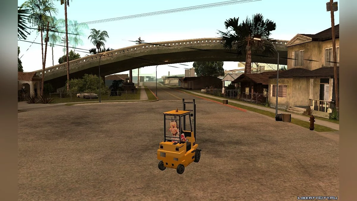 Gabelstapler aus GTA VCS / GTA San Andreas
