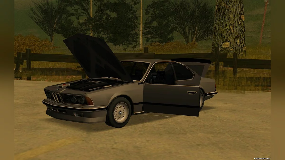 BMW M635CSi E24 '86 / GTA San Andreas