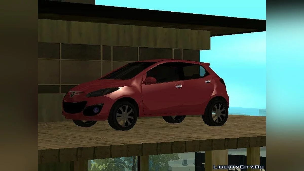 Mazda 2 2013 SA Style Lowpoly / GTA San Andreas