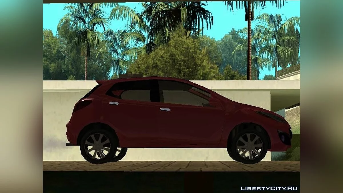 Mazda 2 2013 SA Style Lowpoly / GTA San Andreas