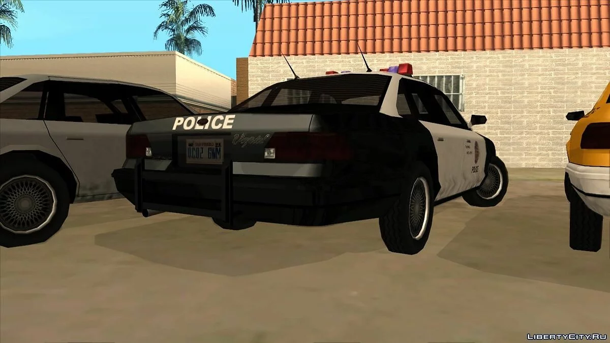Крузер (Сток/Поліція/Таксі) з GTA 4 в Low Poly / GTA San Andreas