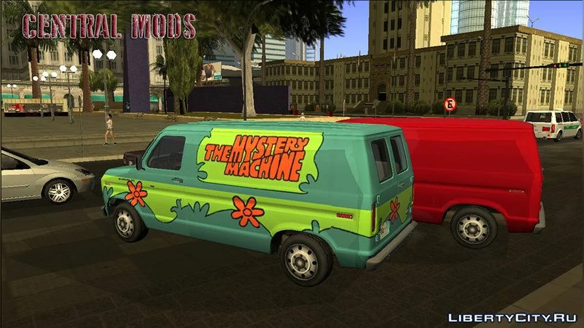 Ford E-150 - Normal/Scooby-Doo - Improved version v2 / GTA San Andreas