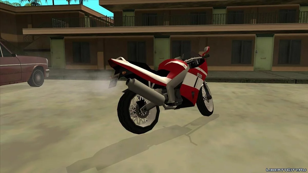 NRG900F + NRG900RR + PCJ600 aus GTA 4 in Low Poly / GTA San Andreas