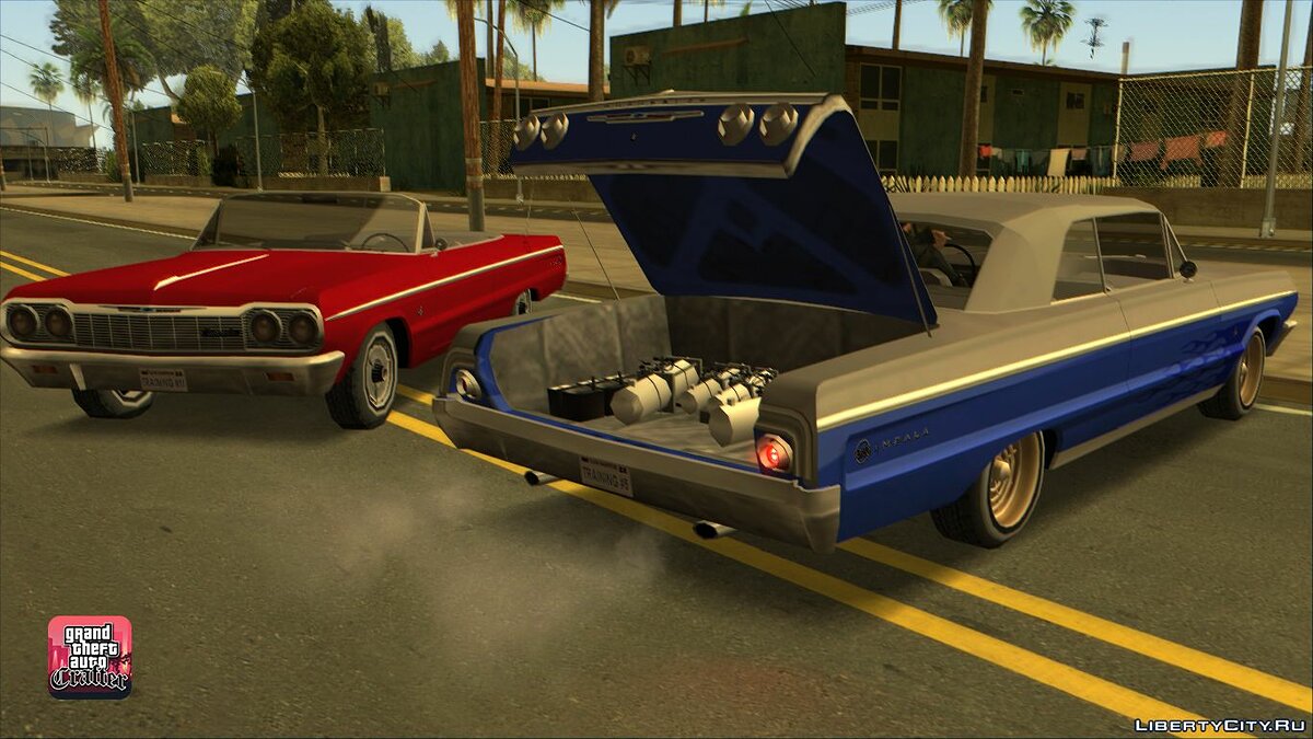 Chevy Impala LowRider GTA San Andreas Cars de Android APK e PC 