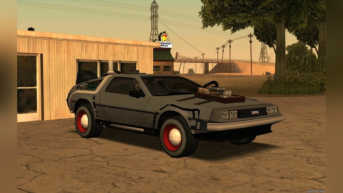 DMC Delorean '81 Pacote De Volta Para O Futuro / GTA San Andreas