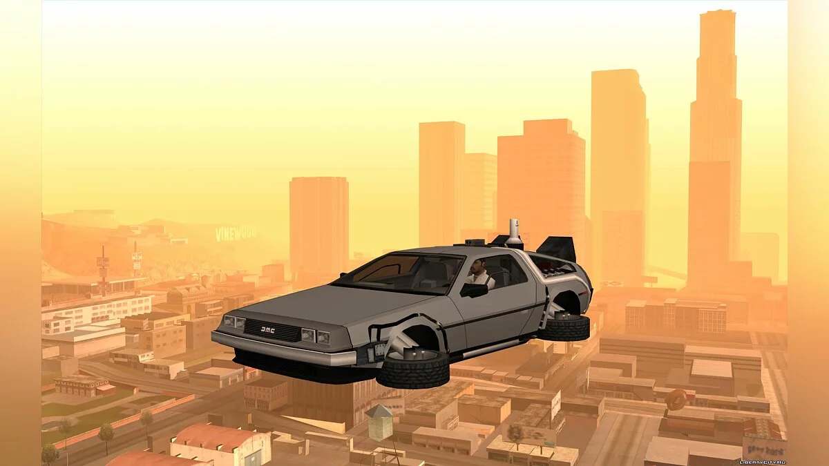 DMC Delorean '81 Pacote De Volta Para O Futuro / GTA San Andreas