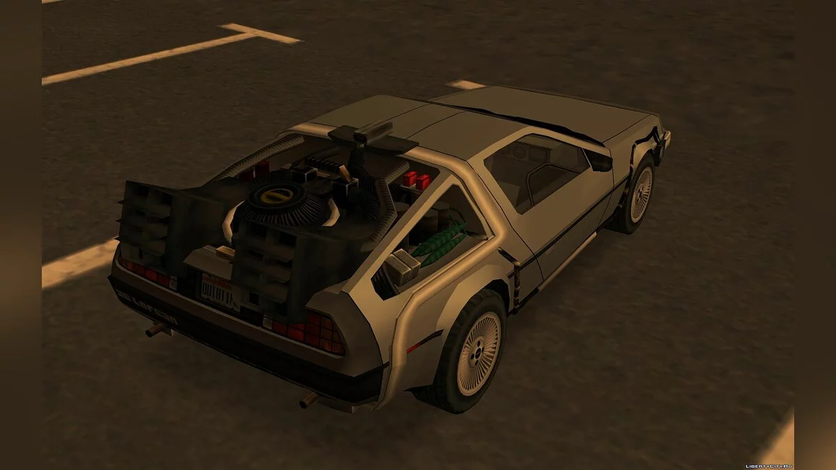 DMC Delorean '81 Pacote De Volta Para O Futuro / GTA San Andreas
