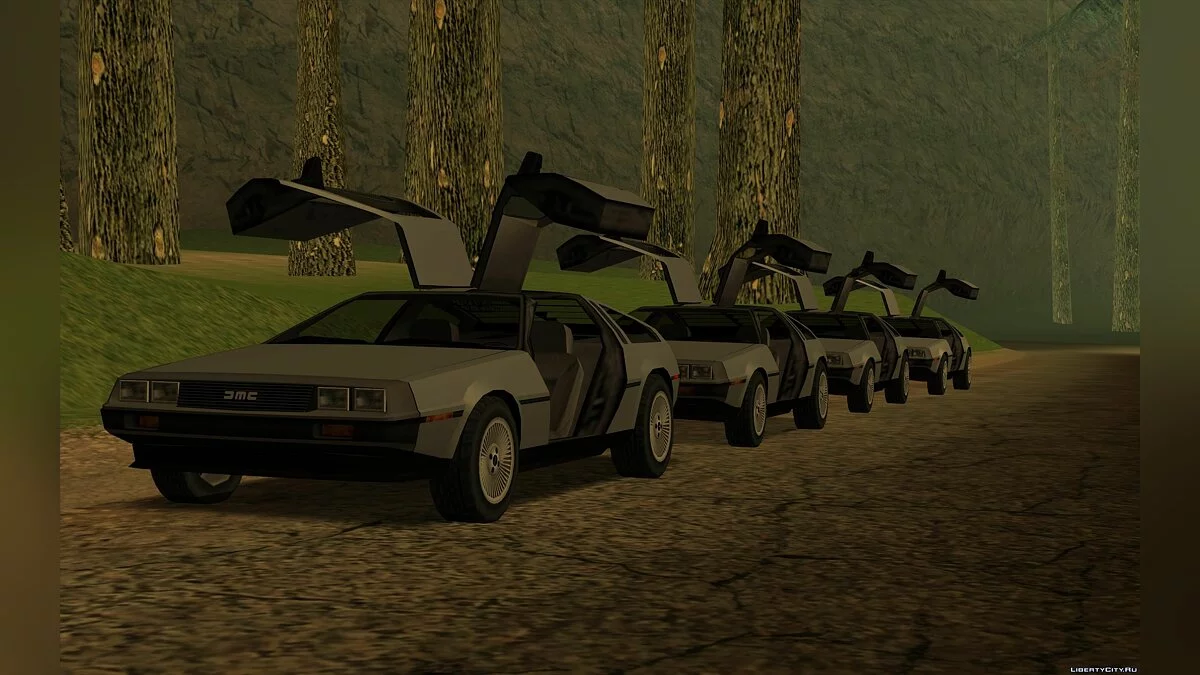 DMC Delorean '81 / GTA San Andreas