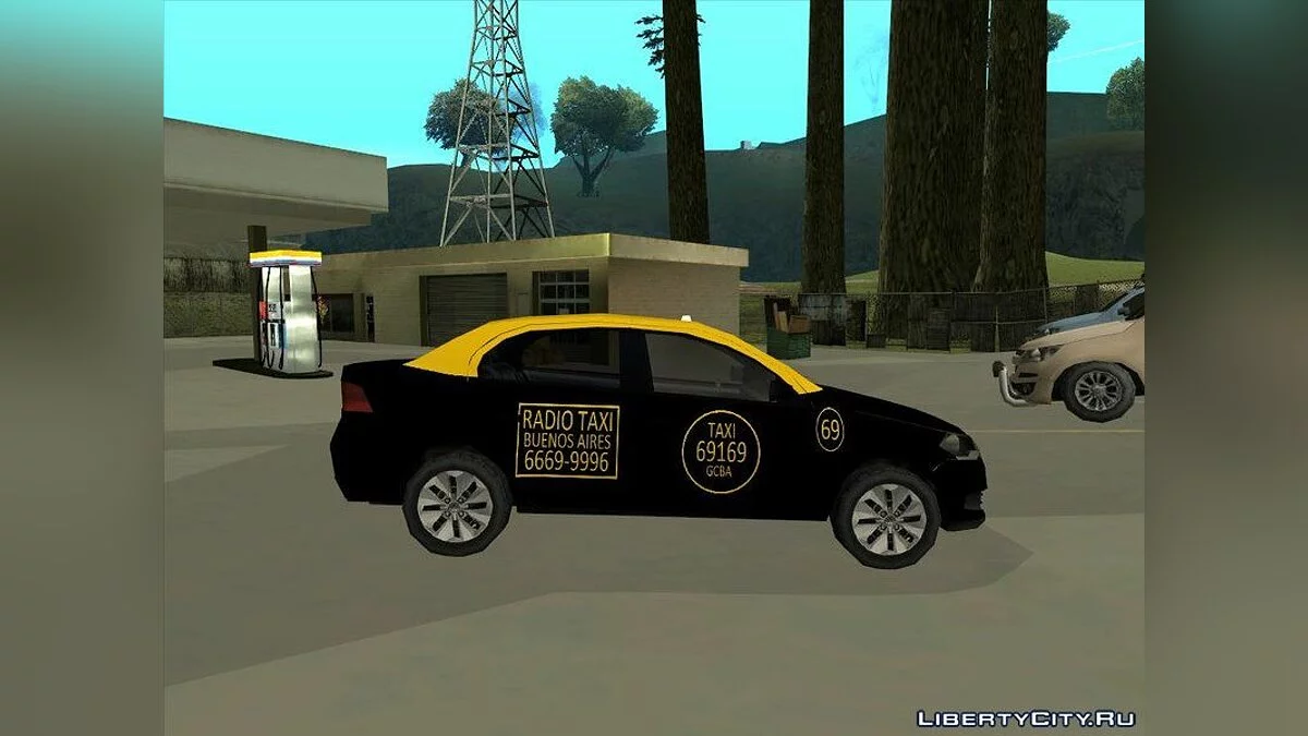 Volkswagen Voyage G6 Taksi Buenos Aires / GTA San Andreas