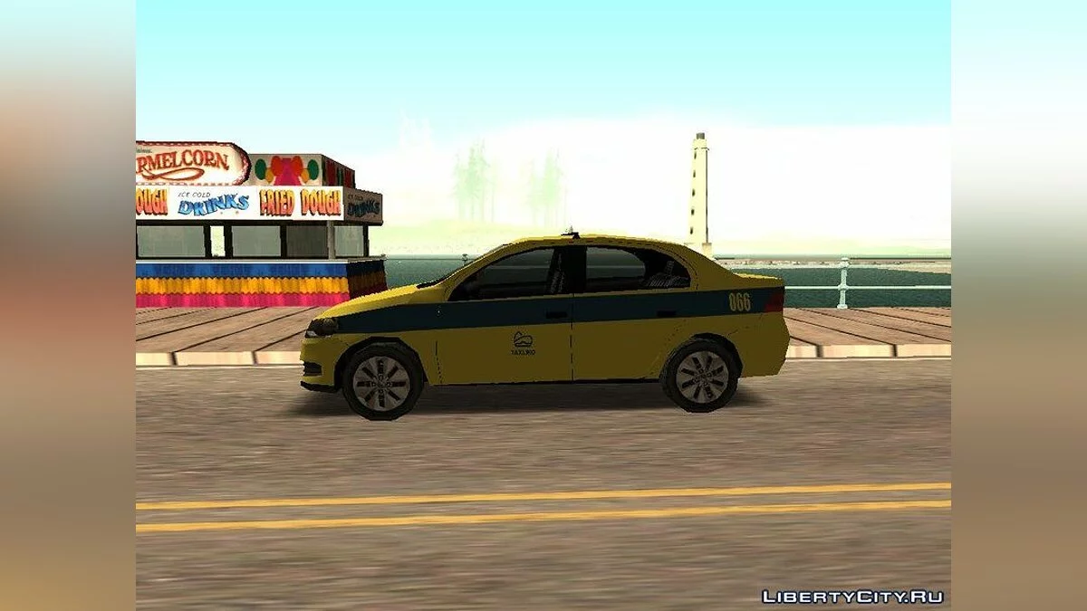 Volkswagen Voyage G6 Taksi Rio de Janeiro / GTA San Andreas
