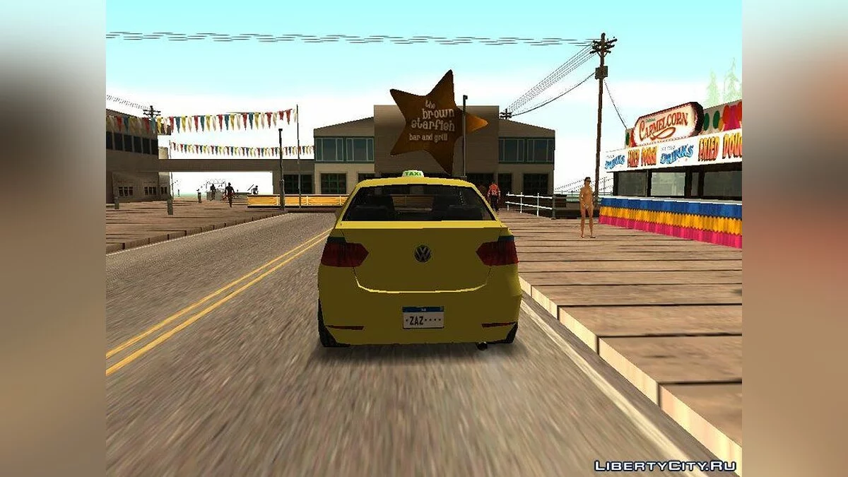 Volkswagen Voyage G6 Taksi Rio de Janeiro / GTA San Andreas