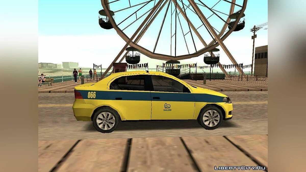 Volkswagen Voyage G6 Taksi Rio de Janeiro / GTA San Andreas
